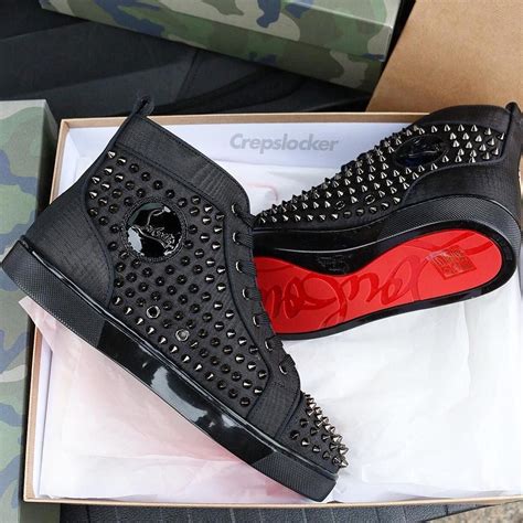 louis vuitton spikes|christian louboutin men spike shoes.